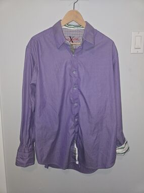 Robert Graham Lavender Button-Down Shirt